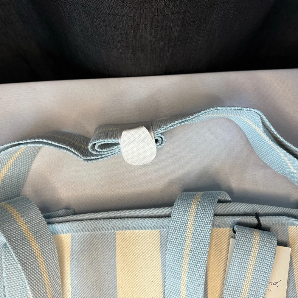 Magnolia Hearth & Hand Oversized Striped Canvas Tote Bag - Picture 10 of 11